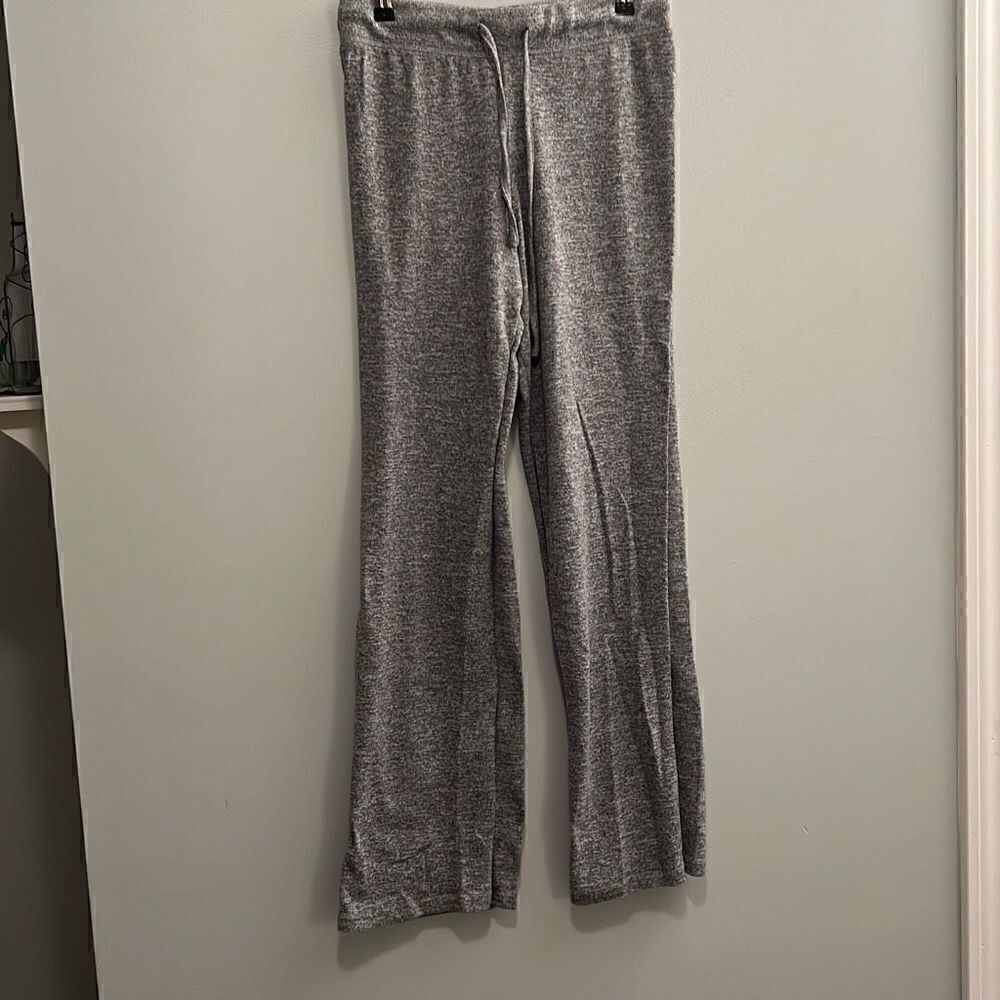 Jones Women's Gray Elastic Waist Drawstring Lounge Sweatpants